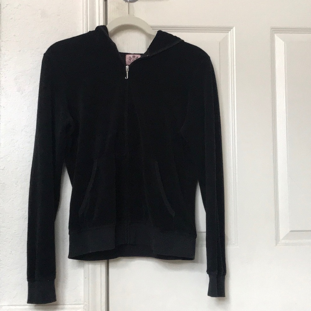 Juicy Couture Black Zip-Up